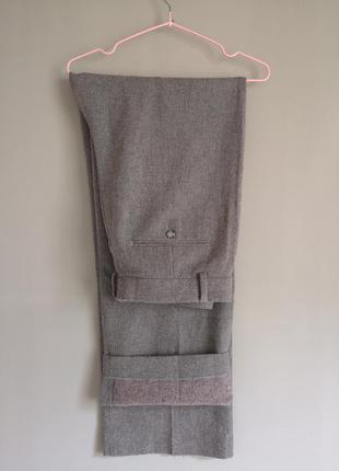 Брюки мужские в клетку класичкские