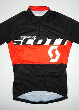 Велофутболка велоджерси scott team cycling jerseys (s)