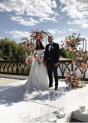 Королівське весільне плаття milla nova модель virginia