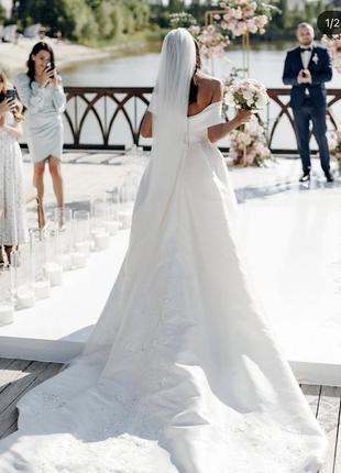 Королівське весільне плаття milla nova модель virginia