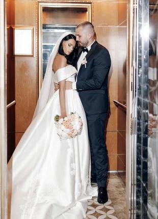 Королівське весільне плаття milla nova модель virginia