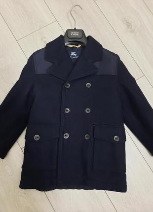 Пальто для мальчика burberry рост 116-122 см