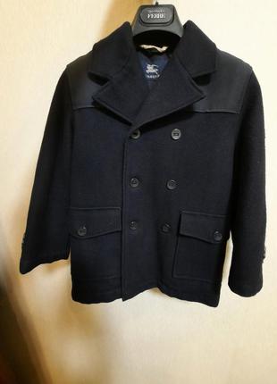 Пальто для мальчика burberry рост 116-122 см2 фото