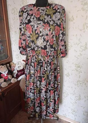 Платье 👗 винтаж 80-е  citilites size 18