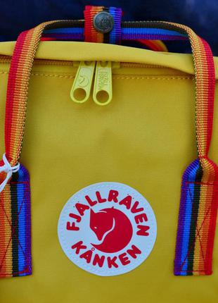 Рюкзак міський fjallraven kanken classic yellow портфель канкен5 фото