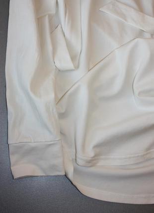 Блуза, туніка, біла , котон3 фото