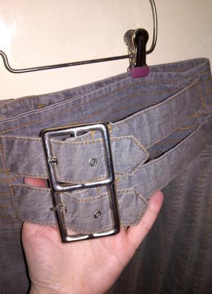 Стрейч,джинсова юбка blunche porte, большой размер, франция + акция!2 фото