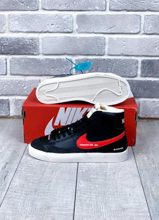 Кросівки nike blazer mid 77 кроссовки4 фото