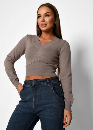 Стильный женский пуловер размер с-м3 фото