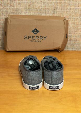 Оригинал! женские кеды sperry pier view wool  us6.5/eur37/23.5cм стелька4 фото