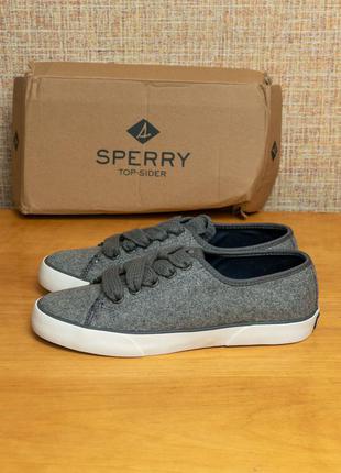 Оригинал! женские кеды sperry pier view wool  us6.5/eur37/23.5cм стелька6 фото