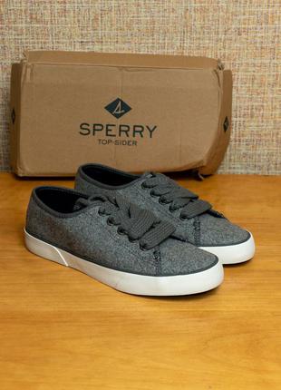 Оригинал! женские кеды sperry pier view wool  us6.5/eur37/23.5cм стелька3 фото