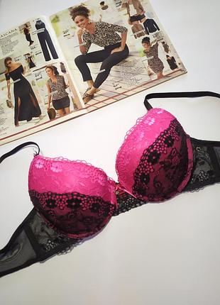 Красивий кружевний бюстгалтер з пуш ап, hot cherie, eur 75d/75д