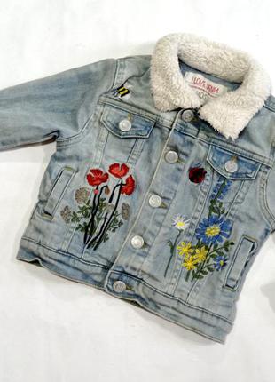 Жакет, пиджак, джинсовка фириа  denim на 2-3 года на 98 см