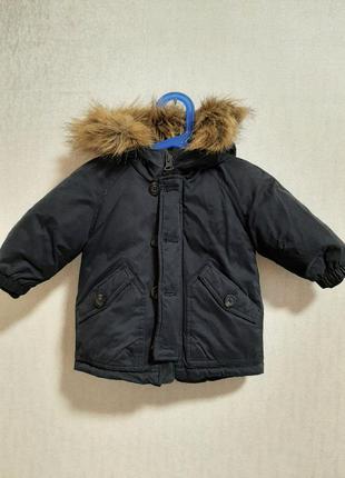 Куртка парка, пуховик zara boy