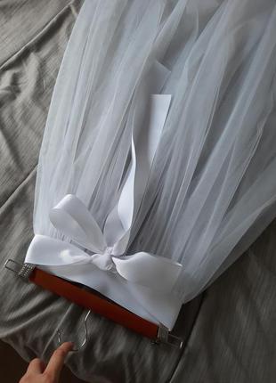 Фатиновая юбка накидка на платье3 фото