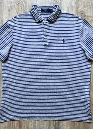 Чоловіча бавовняна поло футболка polo ralph lauren