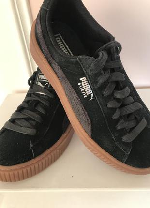 Брендовые кроссовки puma suede.