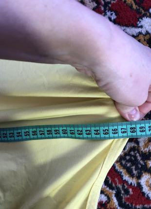 Новые бриджи или укорочённые штаны джинсы испания ярко-желтые3 фото