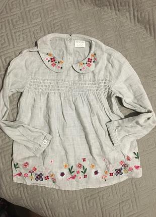 Блуза на дівчинку 3-4 роки