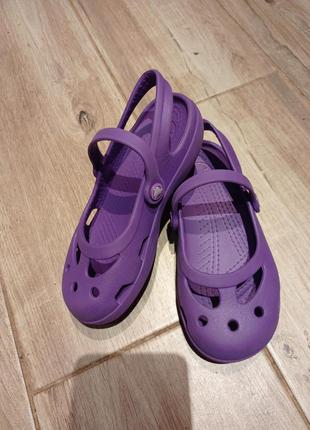 Кроксы тапочки босоножки crocs c11/28р.2 фото