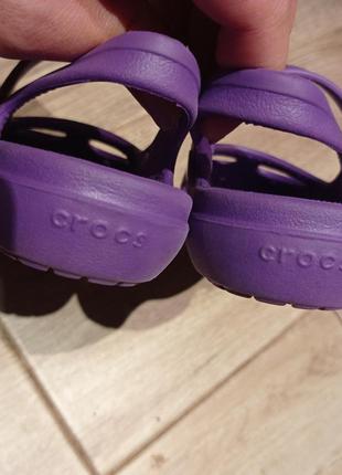 Кроксы тапочки босоножки crocs c11/28р.6 фото