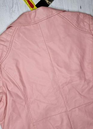 Куртка батал, размер 54-56 розовая.7 фото