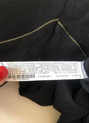 Коттоновое платье zara 9