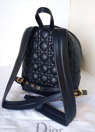 Рюкзак кожаный, чёрный3 фото