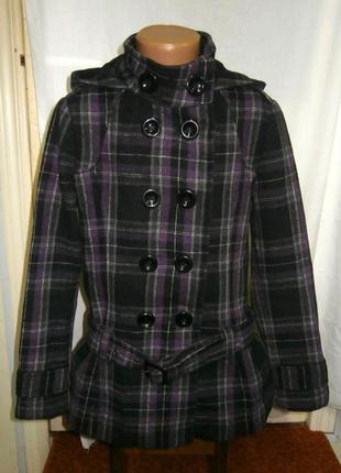 Демисезонное подростковое пальто для девочки c&a1 фото
