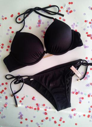 Купальник bombshell 34c 75c 34b 36b 75a 80b 34a 75b xs s m l великий пушап victoria's secret