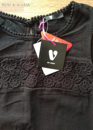 Красивое актуальное платье by very лен кружево размер 8 3