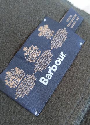 Barbour теплий флісовий шарф.