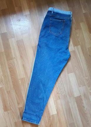 Трендовые джинсы с высокой посадкой и двойным поясом3 фото