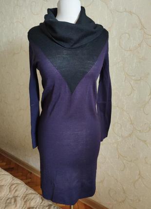 Платье трикотажное тонкая шерсть mark and spencer