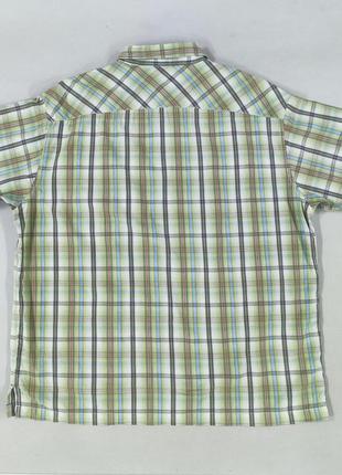 Легкая рубашка нежно-зеленого цвета6 фото