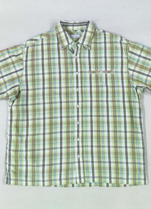 Легкая рубашка нежно-зеленого цвета