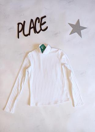 Гольфик белый в полоску на девочку мягкий