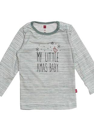 Новогодняя кофта лонгслив коттон рождественская пижама