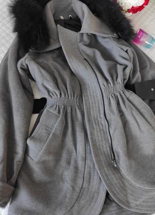 Зимове пальто кашемір, 44-46р