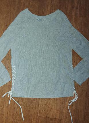 Класний светр зі шнурівкою м-ка