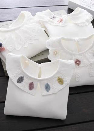 Красиві блузочки в садок і школу. є утеплені