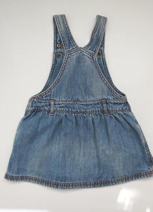 Джинсовый сарафан f&f 92-98 4