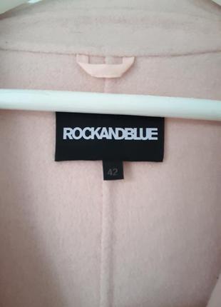 Пальто rockandblue ,цвет пудра3 фото