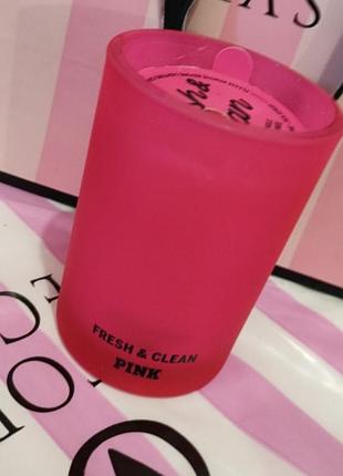 Идея для подарка🎁ароматизированная свеча fresh and clean 💕victoria's secret виктория сикрет вікторія сікрет оригинал