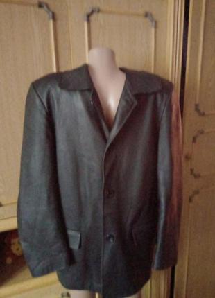 Пиджак кожа 2