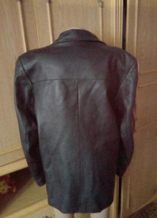 Пиджак кожа 3