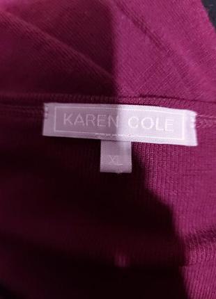 Кофта, свитер, пуловер мелкая вязка, имитация двойки karen kole9 фото