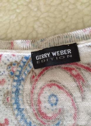 Джемпер gerry weber новый 55% хлопка5 фото