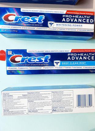 Зубна паста crest pro-health advanced2 фото